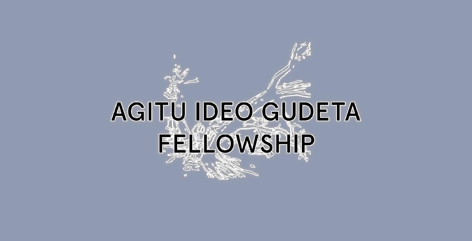AGITU IDEO GUDETA fellowship 👁 new open call!